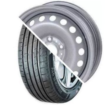 Шина с диском в сборе Massimo OTTIMA PLUS 185/65 R15 88H + Magnetto 15009 AM Silver 4*100 6xR15 ET50 DIA60.1 Lada Vesta