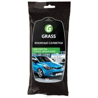 Салфетка влажная для очистки стекол, зеркал и фар Grass (IT-0313)