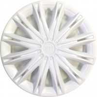 Колпаки декоративные ( на пруж.) R14 "Скай" белый глянец(к-т 2шт) LW1421