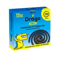 Средство от комаров "Спираль от комаров- Эффект" Drago (10 спиралей)(NS-0004)