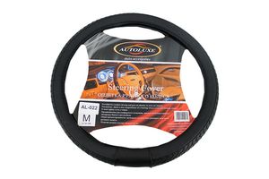 Оплетка на руль Autoluxe (AL022BM) плетение M (черн.)