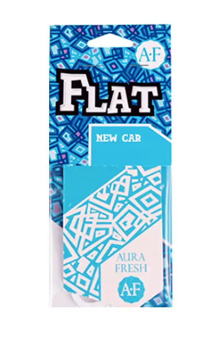 Ароматизатор AURA FRESH FLAT NEW CAR (23296)