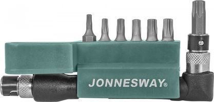 Набор бит 8 предм TORX (звездочки) T10-T40 Jonnesway (S08H2S8S)