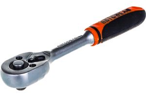 Трещотка 1/4" L150мм 45 зубов АвтоДело (39727)