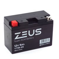 АКБ 6МТС-9 Zeus Super AGM п.п.L+ 9a/h (YT9B-BS)