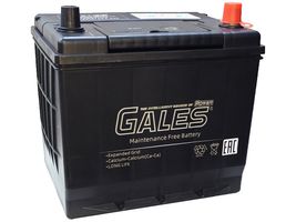 АКБ Gales о.п.R+ 65a/h Азия B13(нижн.кр) 75D23L